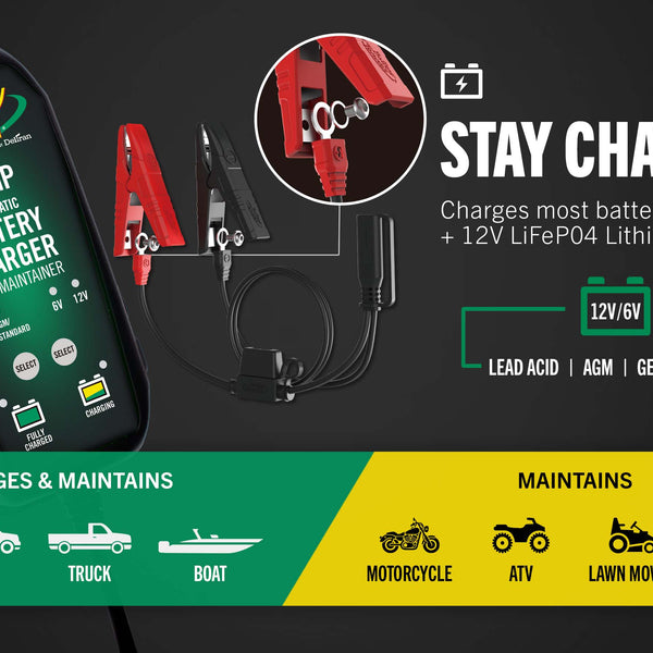 Power Tender® 3 Amp 12V/6V Battery Charger and Maintainer