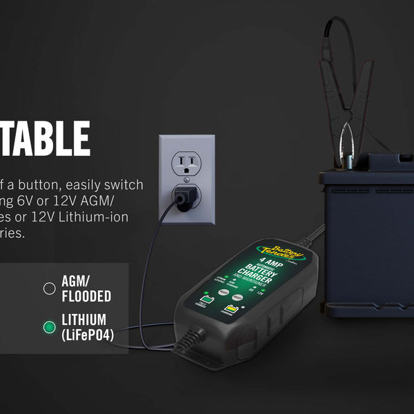 Power Tender® 4 Amp 12V/6V Battery Charger and Maintainer