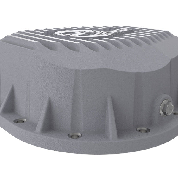 afe Rear Differential Cover (Raw; Street Series); Ford Diesel Trucks 86-13 V8 (td)