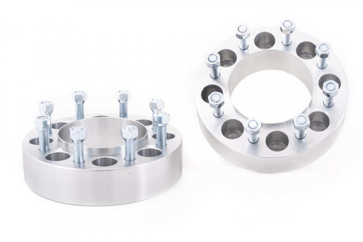 2 Inch Wheel Spacers | 8x170 | Red | Ford F-250/F-350 Super Duty 4WD (03-26)