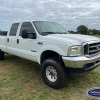 2001 Ford F350 4x4 Crew White