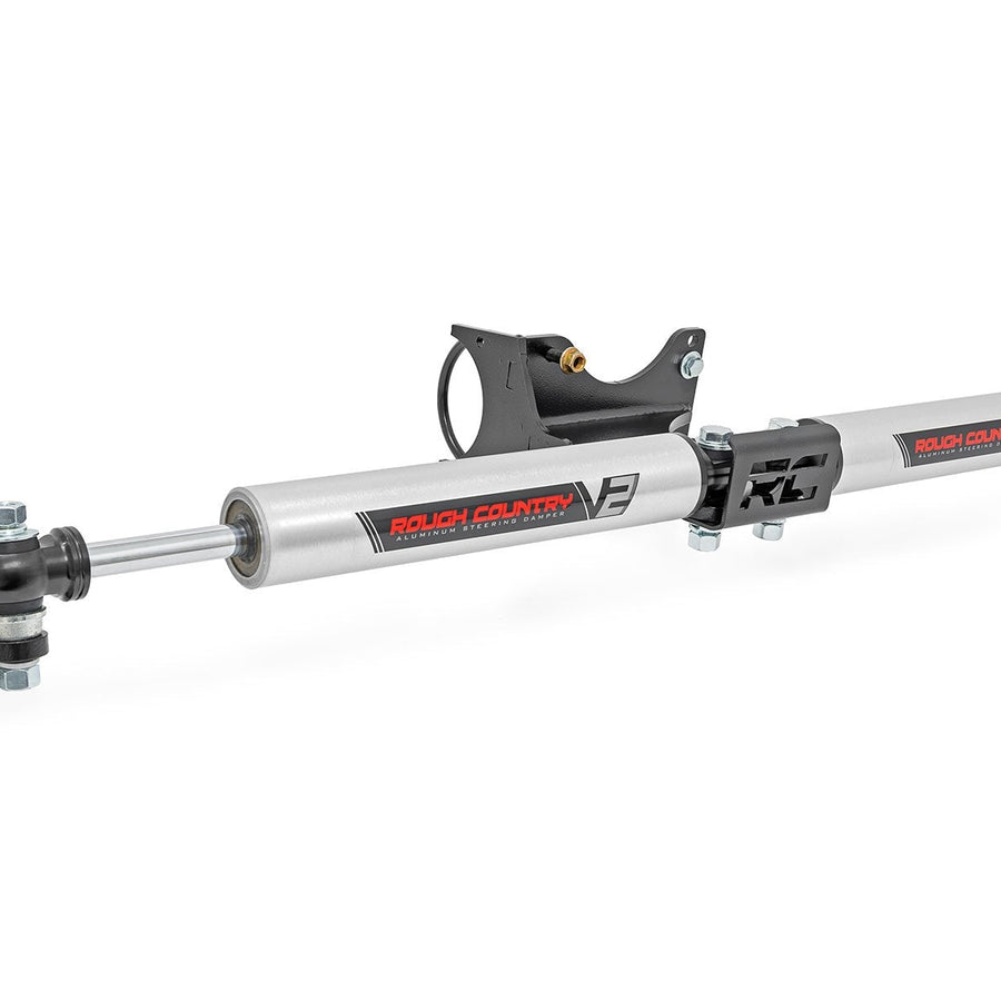 V2 Steering Stabilizer | Dual | 2-8 Inch Lift | Ford F-250/F-350 Super Duty (05-26)