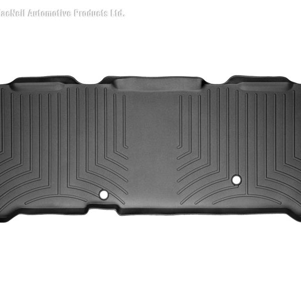 WeatherTech 99-10 Ford F250 Super Duty Super Cab Rear FloorLiner - Black