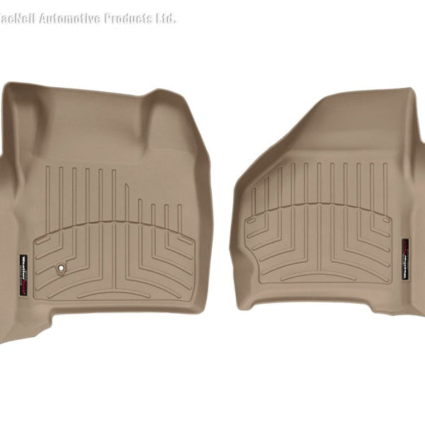 WeatherTech 99-07 Ford F250 Super Duty Crew Front FloorLiner - Tan