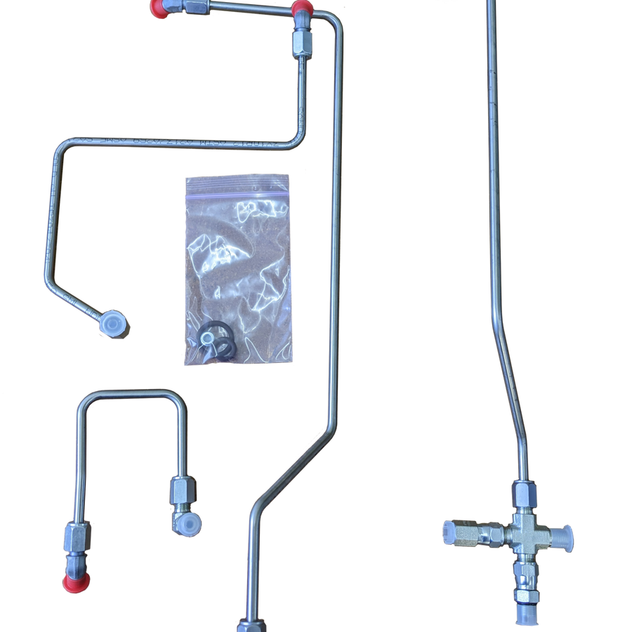 98.5 7.3L CNC Fabrication Bowl Retain 4 Line Feed Fuel Line Kit
