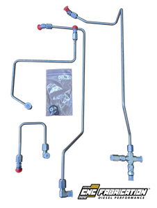 98.5 7.3L CNC Fabrication Bowl Retain 4 Line Feed Fuel Line Kit