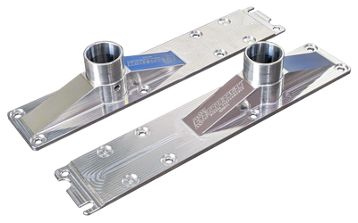 94.5-95 7.3L CNC Fab 2 Inch 8 Bolt Billet Intake Plenums