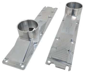 94.5-95 7.3L CNC Fab 3 Inch 8 Bolt Billet Intake Plenums