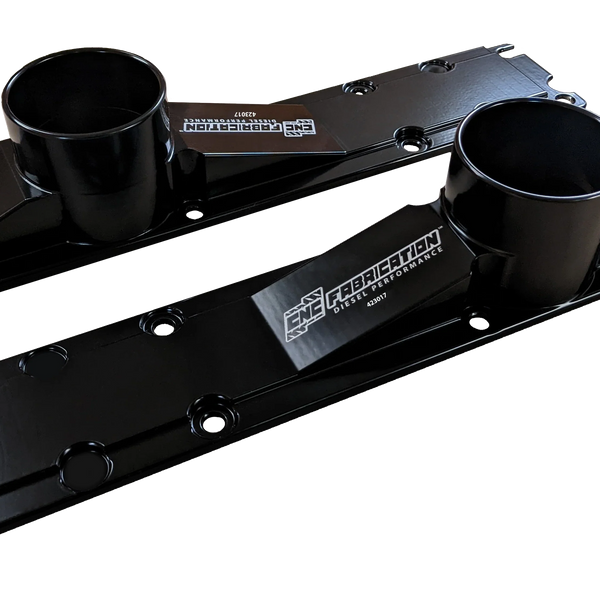 94.5-95 7.3L CNC Fab 3 Inch 8 Bolt Billet Intake Plenums