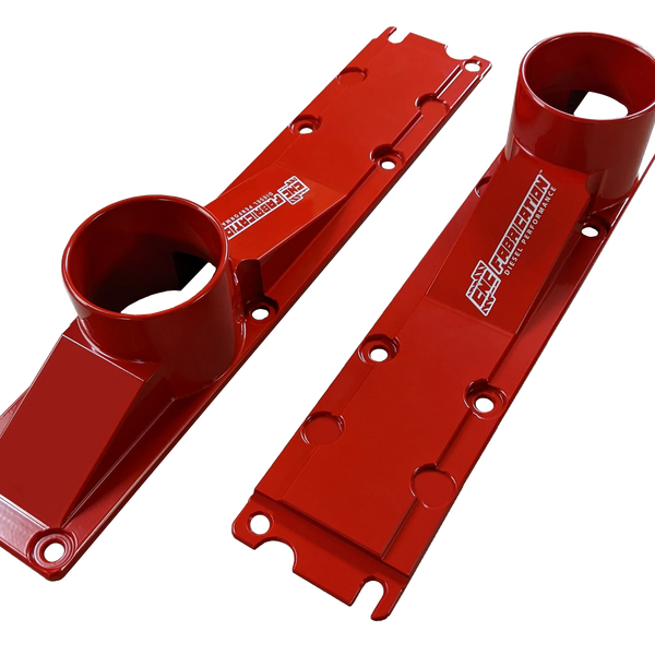 94.5-95 7.3L CNC Fab 3 Inch 8 Bolt Billet Intake Plenums