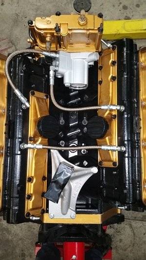 94.5-03 7.3L CNC Fabrication Driver Side Replacement Hpop Line No Fittings