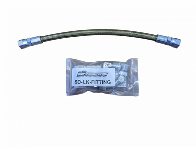 94.5-03 7.3L CNC Fabrication Driver Side Replacement Hpop Line With Fittings