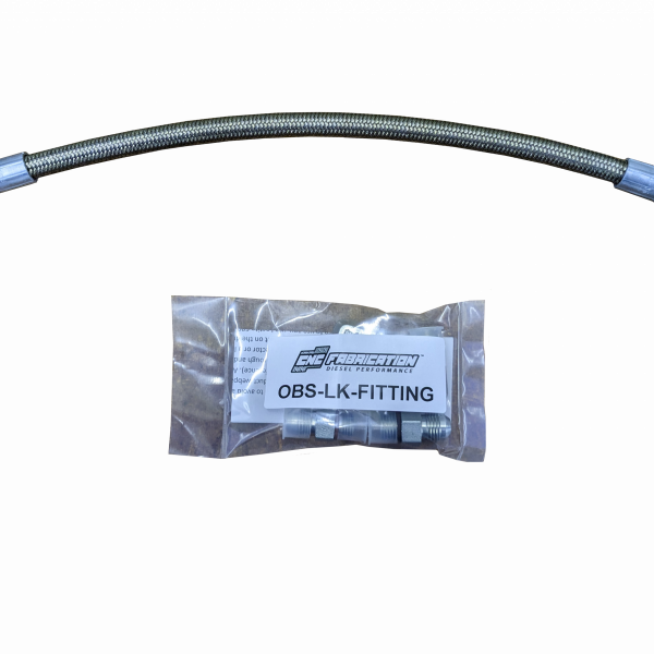 94.5-97 7.3L CNC Fabrication Passenger Side Replacement Hpop Line With Fittings
