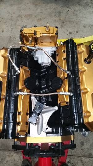94.5-97 7.3L CNC Fabrication Passenger Side Replacement Hpop Line With Fittings