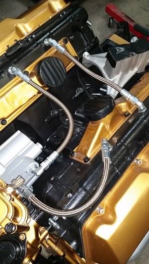98.5-03 7.3L CNC Fabrication Passenger Side Replacement Hpop Line With Fittings