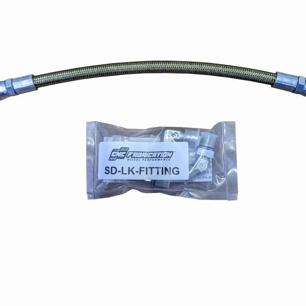 98.5-03 7.3L CNC Fabrication Passenger Side Replacement Hpop Line With Fittings