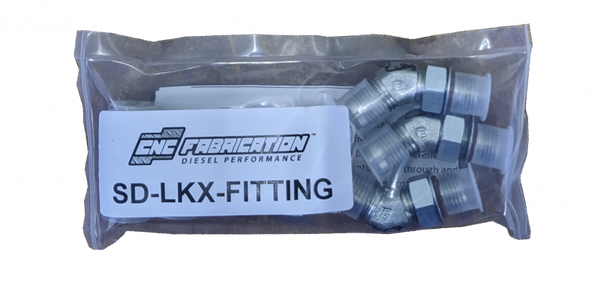 98.5-03 7.3L HPO Lines w/ Crossover Fitting Pack CNC Fabrication