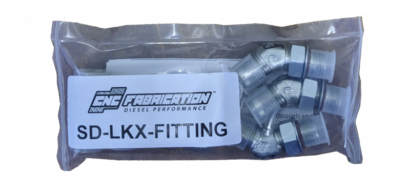 98.5-03 7.3L HPO Lines w/ Crossover Fitting Pack CNC Fabrication