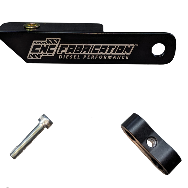 98.5-03 7.3L 4R100 Transmission Cooler Line Kit w/ 3/8 Inch Barbs CNC Fabrication