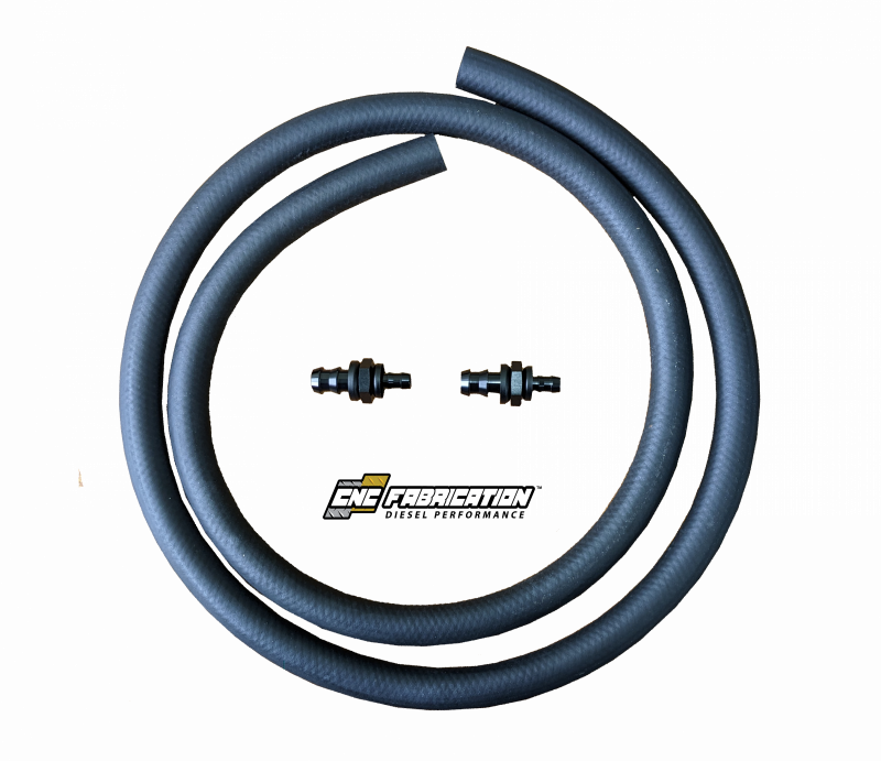 94.5-97 7.3L CNC Fabrication E4OD Transmission Cooler Adapter Hose Kit