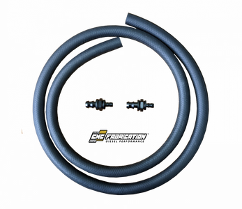 98.5-03 7.3L CNC Fabrication 4R100 Transmission Cooler Adapter Hose Kit