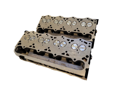 94.5-03 7.3L CNC Fabrication Stage 2 Cylinder Head Set - 421027