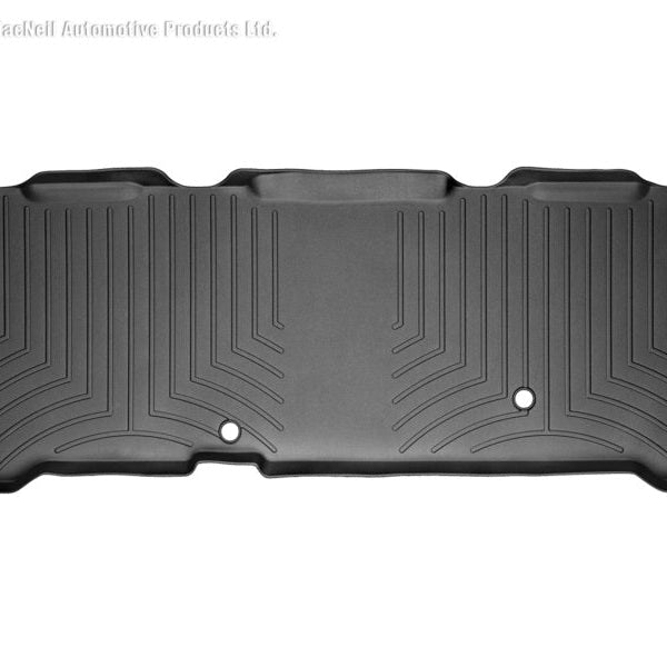 WeatherTech 99-10 Ford F250 Super Duty Super Cab Rear FloorLiner - Black
