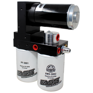 FASS 99-07 Ford F250/F350 Powerstroke 140gph/55psi Titanium Series Fuel Air Separator TS F14 140G