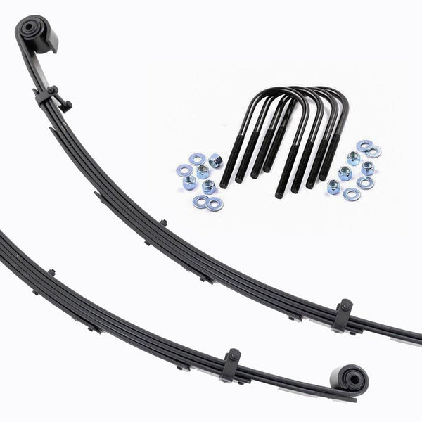 Front Leaf Springs 4 Inch Lift Pair 00-05 Ford Excursion/99-04 Super Duty Rough Country