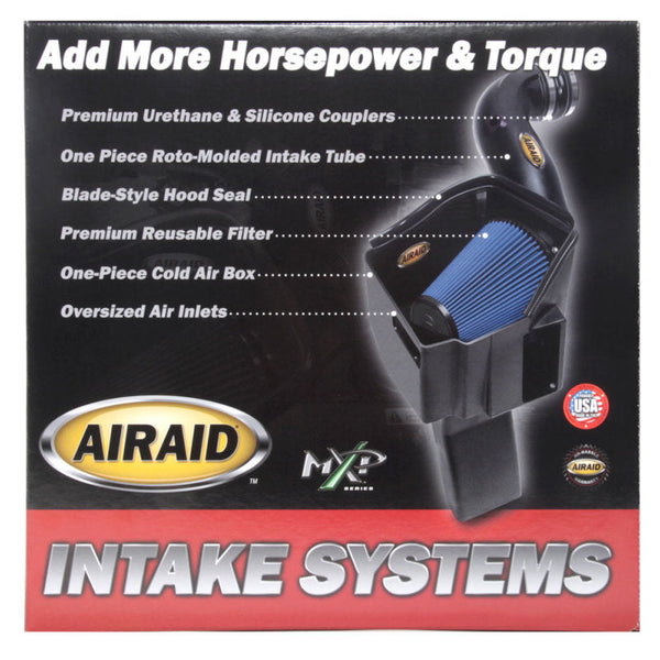 Airaid 03-07 Ford Power Stroke 6.0L Diesel MXP Intake System w/o Tube (Oiled / Red Media)