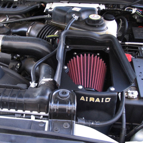 Airaid 03-07 Ford Power Stroke 6.0L Diesel MXP Intake System w/o Tube (Oiled / Red Media)