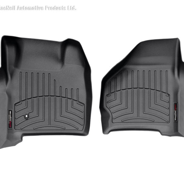 WeatherTech 99-07 Ford F250 Super Duty Crew Front FloorLiner - Black