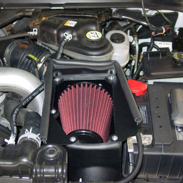 Airaid 03-07 Ford Power Stroke 6.0L Diesel MXP Intake System w/o Tube (Oiled / Red Media)