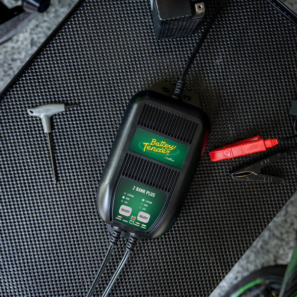 Battery Tender® 2-Bank 12V 1.25 Amp Battery Charger and Maintainer