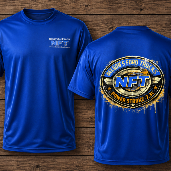 NFT Performance Shirt – Blue | Dry-Fit