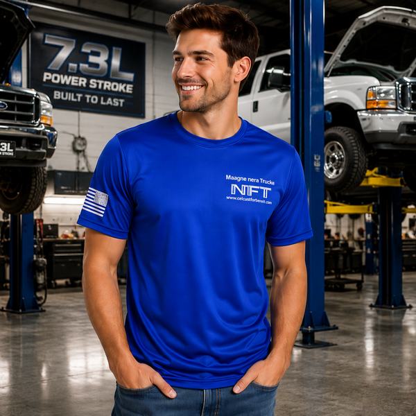 NFT Performance Shirt – Blue | Dry-Fit