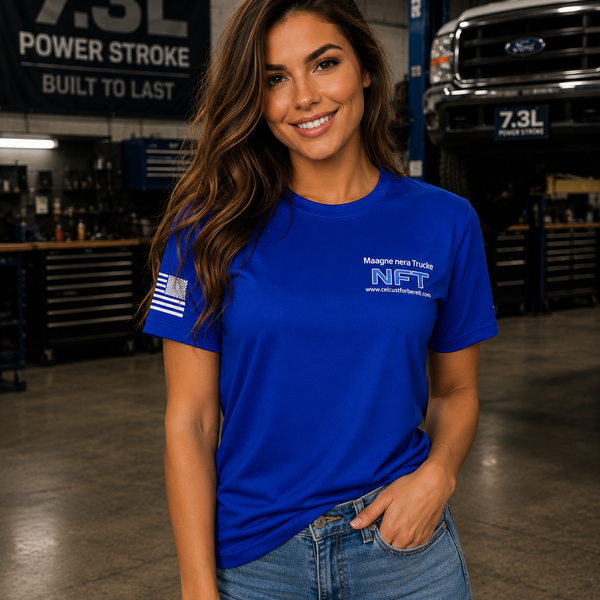 NFT Performance Shirt – Blue | Dry-Fit