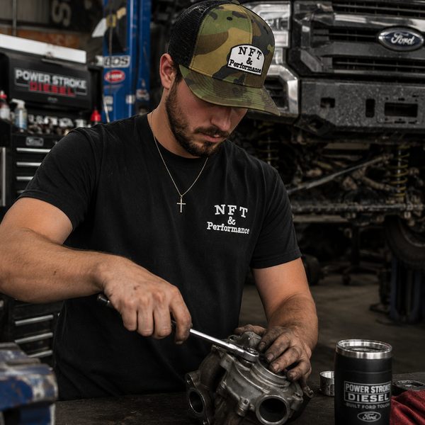 NFT Camo Trucker Hat – Multicam | Centered Logo