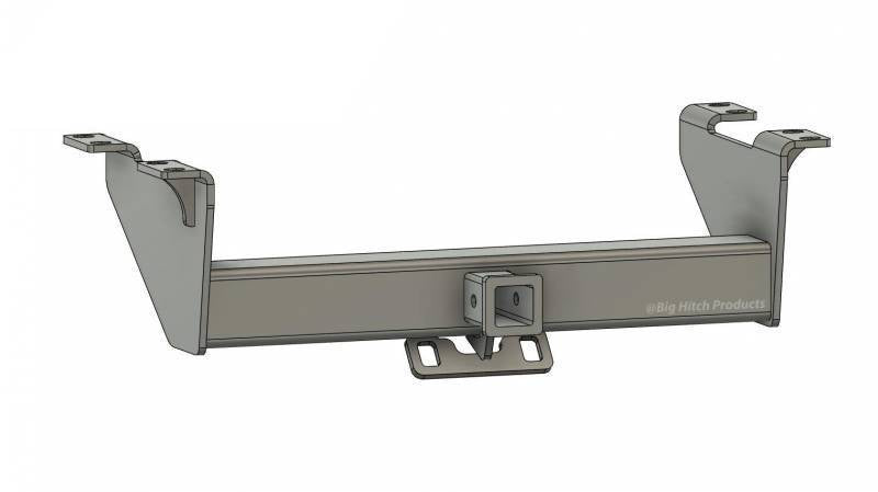 Wehrli Big Hitch Products 1999-2016 Ford BELOW Roll Pan 2 inch Receiver Hitch