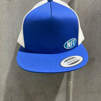 Hat (Blue and White)