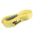 Mile Marker Recovery Strap – 3" x 15 ft, 30,000 lb Rating, Yellow Nylon Webbing (No Sleeve)
