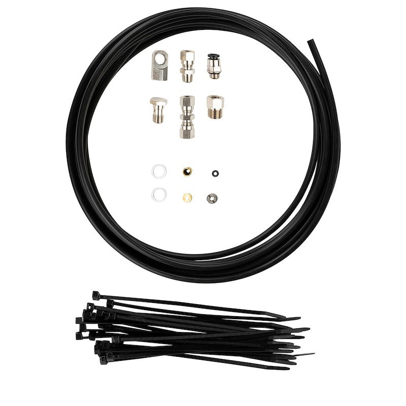 ARB Air Hose – 6mm Push-In Fittings, Non-Recoil Black Polymer, For ARB Air Lockers