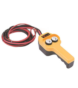 Mile Marker Winch Remote Handheld Controller – Hard-Wired, 8 ft Cable, For PE2000 Winch, Yellow