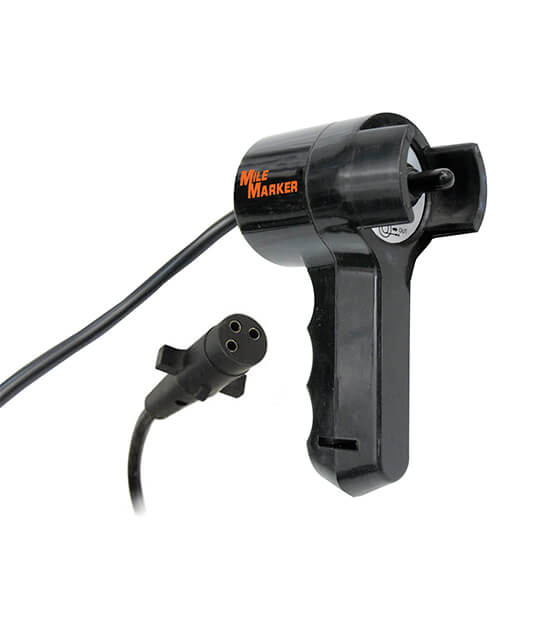 Mile Marker Winch Remote Handheld Controller – Hard-Wired, 12 ft Cable, For Waterproof ES Winches