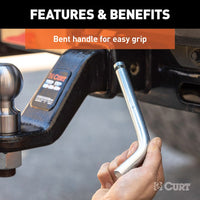 CURT 21507 Heavy-Duty Hitch Pin W/Groove W/2.5