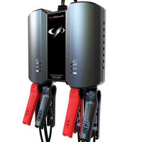 Schumacher Electric Two-Bank Battery Charger and Maintainer, SC1410, 3-in-1, Fully Automatic, Charges Simultaneously, 2 Amps Per Bank, 6 Volt, 12 Volt, for Car, SUV, Truck, and Marine Batteries