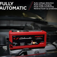 BUILT4CHARGING Battery Charger – 2A, 6/12V, 120V Supply with Quick-Connect Options