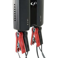 Schumacher Electric Two-Bank Battery Charger and Maintainer, SC1410, 3-in-1, Fully Automatic, Charges Simultaneously, 2 Amps Per Bank, 6 Volt, 12 Volt, for Car, SUV, Truck, and Marine Batteries