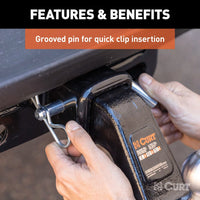 CURT 21507 Heavy-Duty Hitch Pin W/Groove W/2.5