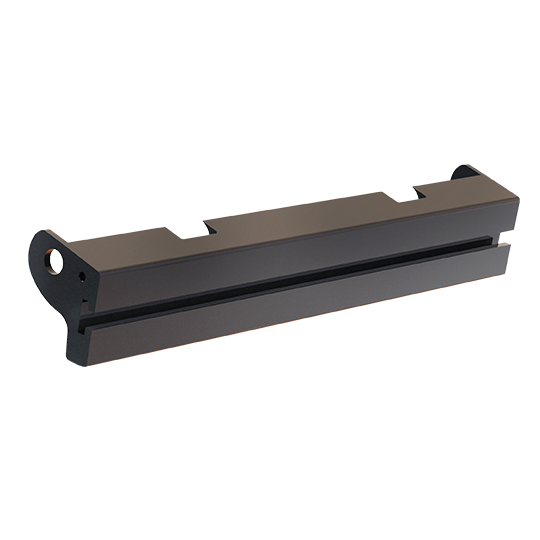 Mile Marker Accessory Mount – Bolt-On, Black, For Winch Tie Bar (Cameras, Lights, Speakers)